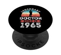 Legendary Doctor Born in 1965, 60th Birthday Men's PopSockets Adhesive PopGrip