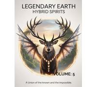Legendary Earth: Hybrid Spirits: A Mythic Coloring Book of Creatures Born Between Nature and Imagination (Legends Unleashed: The Ultimate Fantasy Coloring Series)