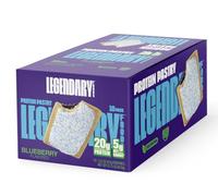 Legendary Foods New Cake Style Tasty Pastry | Low Carb, High Protein, Keto Friendly, No Sugar Added, Protein Snacks, On-The-Go Breakfast, Keto Food, Keto Snacks - Caddie-Retail 10pk Blueberry Pastry