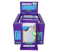 Legendary Foods New Cake Style Tasty Pastry | Low Carb, High Protein, Keto Friendly, No Sugar Added, Protein Snacks, On-The-Go Breakfast, Keto Food, Keto Snacks - Caddie-Retail 10pk Blueberry Pastry