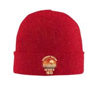 Legendary Golfers are Born in 1973 Men Women Knit Hat Windproof Watch Cap Cuffed Beanies for Mountaineering Camping Winter