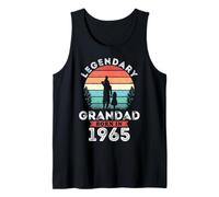 Legendary Grandad Born in 1965, 60th Birthday Men's Tank Top
