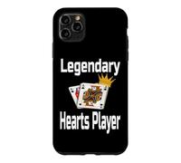 Legendary Hearts Player Funny Card Game Player Winning Crown Case for iPhone 11 Pro Max