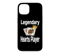Legendary Hearts Player Funny Card Game Player Winning Crown Case for iPhone 13