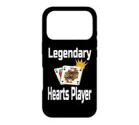 Legendary Hearts Player Funny Card Game Player Winning Crown Case for iPhone 17 Pro