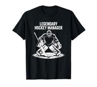 Legendary Hockey Manager, Ice Hockey Coach Player T-Shirt