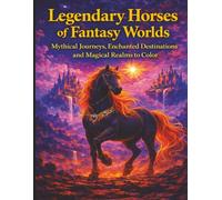 Legendary Horses of Fantasy Worlds: Mythical Journeys, Enchanted Destinations and Magical Realms to Color (Magical Horses Coloring Book Series)