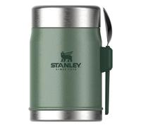 STANLEY Classic Legendary Food Jar + Spork 40cl Hammertone Green - Camping cooking gear - Green - size Unique
