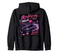 Legendary JDM Drift Car - Street Style Racing Design Zip Hoodie