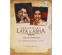 Legendary Lata & Asha Live in Concert: 4 CD Set