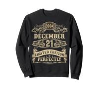 Legendary Man Born December 2004 21st Birthday Gifts Sweatshirt