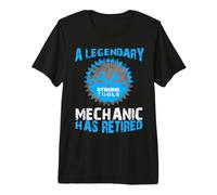 Legendary Mechanic Has Retired Strong Tools Retirement Party Premium T-Shirt