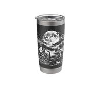 Legendary Monsters Under the Moon Paranormal Folklore Stainless Steel Insulated Tumbler