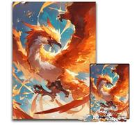 Legendary Phoenix Creature1000 Pieces Puzzles for Adults Difficult Puzzles for Adults for Holidays Birthdays And Family Game Nights 1000 PCS(75x50cm)