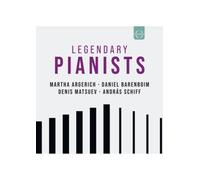 Legendary Pianists - 8-DVD Box Set ( A Romantic Take - Martha Argerich & Guy Braunstein / Daniel Barenboim plays Beethoven Piano Sonatas 7-13 / Daniel Barenboim plays Beethoven Piano Sonatas 29-3