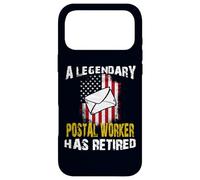 Legendary Postal Worker HaS Retired USA Flag Mail Retirement Case for iPhone 17 Pro Max