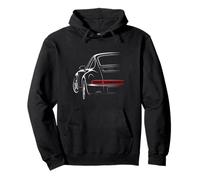 Legendary Racing Sports Car Iconic Racing Car Silhouette Pullover Hoodie