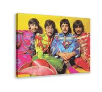 Legendary Rock Band The Beatles Poster (2) Canvas Poster Bedroom Decor Sports Landscape Office Room Decor Gift Frame-style 12x18inch(30x45cm)