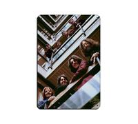 Legendary Rock Band The Beatles Poster Retro Poster Metal Tin Sign Chic Art Retro Iron Painting Bar People Cave Cafe Family Garage Poster Wall Decoration 8x12inch(20x30cm)