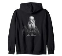Legendary Russian Novelist Classic Portrait Zip Hoodie