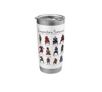Legendary Samurai - Japanese Martial Arts Stainless Steel Insulated Tumbler