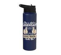 Legendary School Principal Stainless Steel Insulated Water Bottle