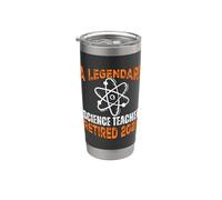 Legendary Science Teacher Retired 2026 Retirement Party Stainless Steel Insulated Tumbler