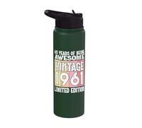Legendary Since 1961 Limited Edition 65th Birthday Stainless Steel Insulated Water Bottle