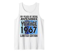 Legendary Since 1967 Limited Edition 59th Birthday Tank Top
