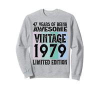 Legendary since 1979 Limited Edition 47th Birthday Sweatshirt