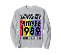 Legendary since 1989 Limited Edition 37th Birthday Sweatshirt