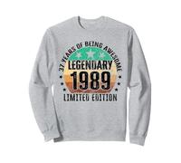 Legendary since 1989 Limited Edition 37th Birthday Sweatshirt