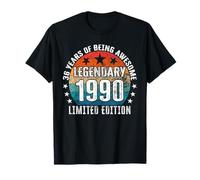 Legendary Since 1990 Limited Edition 36th Birthday T-Shirt