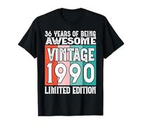 Legendary Since 1990 Limited Edition 36th Birthday T-Shirt
