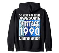 Legendary since 1990 Limited Edition 36th Birthday Zip Hoodie