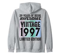 Legendary since 1997 Limited Edition 29th Birthday Zip Hoodie