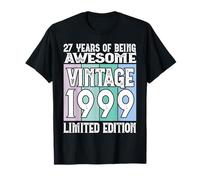 Legendary Since 1999 Limited Edition 27th Birthday T-Shirt