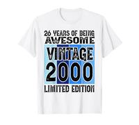 Legendary Since 2000 Limited Edition 26th Birthday T-Shirt