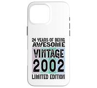 Legendary since 2002 Limited Edition 24th Birthday Case for iPhone 16 Pro Max