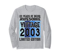 Legendary Since 2003 Limited Edition 23rd Birthday Long Sleeve T-Shirt