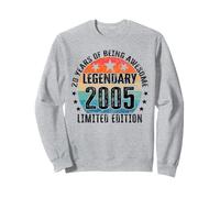 Legendary since 2005 Limited Edition 20th Birthday Sweatshirt