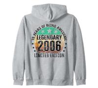 Legendary since 2006 Limited Edition 19th Birthday Zip Hoodie