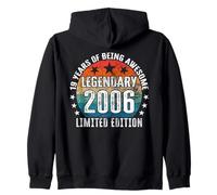 Legendary since 2006 Limited Edition 19th Birthday Zip Hoodie