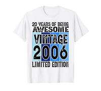 Legendary since 2006 Limited Edition 20th Birthday T-Shirt