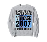 Legendary since 2007 Limited Edition 19th Birthday Sweatshirt