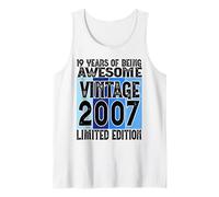 Legendary since 2007 Limited Edition 19th Birthday Tank Top
