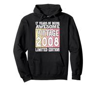 Legendary since 2008 Limited Edition 17th Birthday Pullover Hoodie