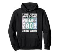 Legendary since 2008 Limited Edition 17th Birthday Pullover Hoodie