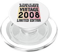 Legendary since 2008 Limited Edition 18th Birthday PopSockets PopGrip for MagSafe