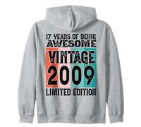 Legendary since 2009 Limited Edition 17th Birthday Zip Hoodie